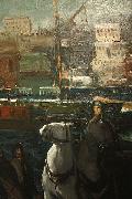 George Wesley Bellows Snow Dumpers Sweden oil painting artist